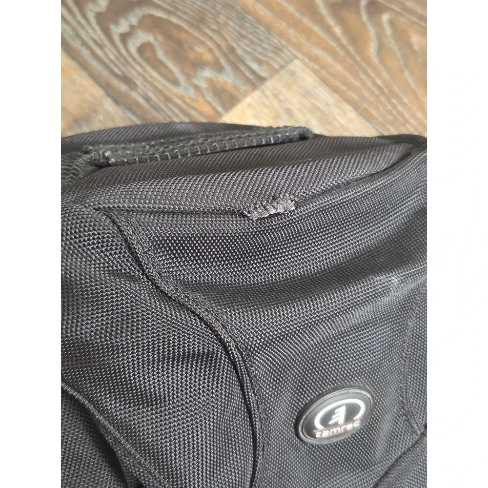 Tamrac Black Ballistic Nylon Holster Camera Bag Shoulder Strap Belt Loop Case